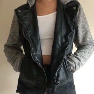 Hollister half/half jacket